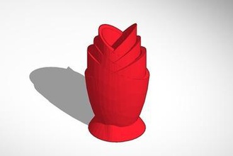 tulip vaso sua casa vasos 3d print model - Mito3D