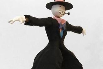 turnip head toys howl's moving castle scarecrow miyazaki tophat 3d print model - Mito3D