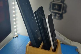 tv remote holder your home 3d print model - Mito3D