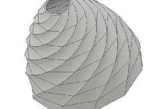 twisted vase votre maison 3d print model - Mito3D