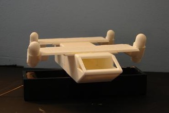 ueas-transport-Schiff - Spielzeug transport Schiff Raumschiff 3d print model - Mito3D