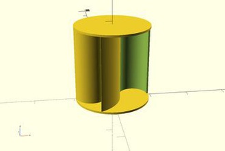 ugrinsky-rotor fabricante de bricolaje vawt el rotor viento energie 3d print model - Mito3D