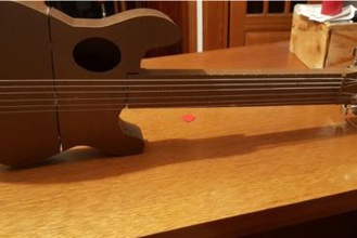 ukelele guitar 3d print toys isel di3d music life play 3d print model - Mito3D