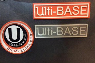 ulti-base name tag 3d printer parts enhancements 3d print model - Mito3D