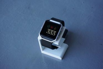 ultibot watch stand gadget smartwatch dock charging iwatch fitbit art fast ultimaker 3d print model - Mito3D