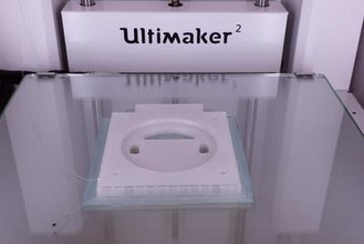 ultimaker2 spool connector 3d printer parts enhancements feeder mount 3d print model - Mito3D