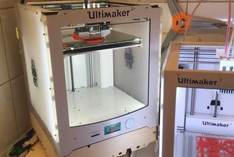 ultimaker 2 3 swivel base laser cutter files 3d printer parts enhancements upgrades ultimaker3 3d print model - Mito3D