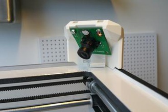 ultimaker 2-Kamera-Halterung 3d-Drucker-Teile-Verbesserungen 2 ultimaker2 um2 Kamera Kamera-Halterung raspberry pi ov5647 m12x05 m12-Objektiv cctv picam Kamera-Modul webcam r-pi Himbeere cam mount 3d print model - Mito3D
