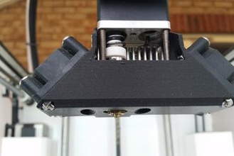 ultimaker 2 da ventoinha Impressora 3d de peças acessórios montagem ventilador cobertura anders aquecedor bloco 3d print model - Mito3D