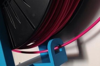 ultimaker 2 filament guide beta v13 3d-Drucker-Teile-Verbesserungen spool filament-guide 3d print model - Mito3D