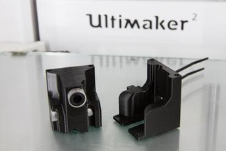 ultimaker 2 replacement print head 3d printer parts enhancements um2 printhead 3d print model - Mito3D