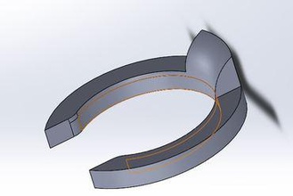 ultimaker bowden holder clip 3d printer parts enhancements 3d print model - Mito3D