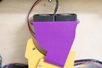ultimaker electrónica del ventilador de reemplazo Impresora 3d piezas mejoras la el 3d print model - Mito3D