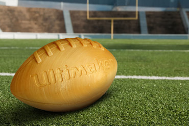 ultimaker di calcio i giocattoli palla nfl superbowl football americano 3D print model - Mito3D