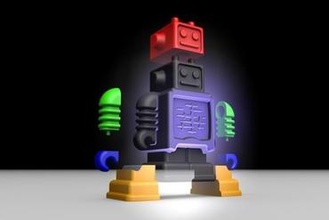 ultimaker Oyun seti robot - ultirobot oyuncaklar 3d print model - Mito3D
