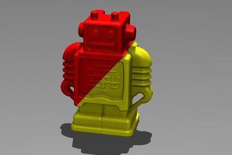 ultimaker robot dual maker diy Roboter solidworks test print original Unterstützung siert marvin ultibot 3d print model - Mito3D
