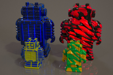 ultimaker robot remix pack gadget doppia estrusione dualstrusion 3D print model - Mito3D