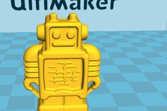 ultimaker robot de apoyo los juguetes ultibot ultirobot el 3d print model - Mito3D