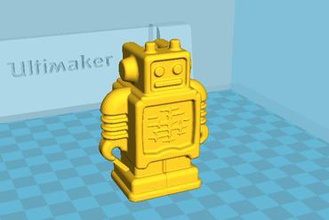 ultimaker-Roboter miniaturen 3d print model - Mito3D