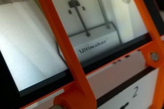 ultimaker soporte para smartphone Impresora 3d de piezas mejoras ultimaker2 la cámara 3d print model - Mito3D