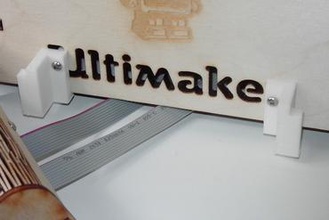 ultimaker ulticontroller staffa inferiore Stampante 3d di parti miglioramenti 3d print model - Mito3D
