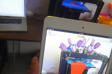 ultimarker de realidad virtual fabricante bricolaje 3d ar art aumentada junaio marcador la ultimaker florero vr 3D print model - Mito3D