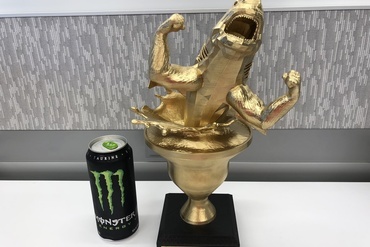 ultimate muscoloso shark trophy altri grande squalo bianco il trofeo 3D print model - Mito3D