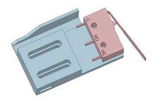 um2 ajustable interruptor de inicio del desplazamiento soporte Impresora 3d piezas mejoras ultimaker2 ultimaker 2 casa el endswitch 3d print model - Mito3D