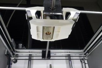 um2 centrifugal fans duct 3d printer parts enhancements ultimaker2 fanshroud extruder fan 3d print model - Mito3D
