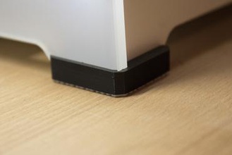 um2 ayaklar flex-kakma 3d yazıcı donanımları parçaları yükseltme ultimaker2 ayak 3d print model - Mito3D