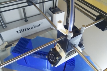 um2 + arka bowden klibi ön 3d yazıcı donanımları parçaları 3D print model - Mito3D