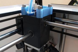 um2 cabezal de impresión escudo Impresora 3d piezas mejoras 3d print model - Mito3D
