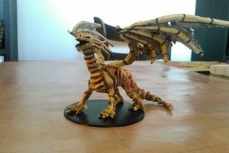 undead dragon miniatures dragon undead lich monster tabletop rpg wargaming gaming miniature