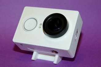 cámara universal de soporte teléfono gadget gopro monte xiaomi yi iphone montaje la openscad 3d print model - Mito3D