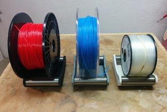 universal filament spool holder 3d printer parts enhancements 3d print model - Mito3D
