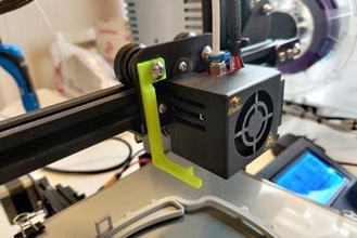 unload repeat-routine hook ender 3 & pro 3d printer parts enhancements automation visor printing hooks autonomous factory makerfarm 3d print model - Mito3D