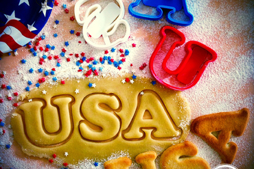 usa cookie cutter 2 4 luglio in edizione speciale la vostra casa cucina utensile da cottura forno oogime regalo pranzo partito il fai te 3D print model - Mito3D