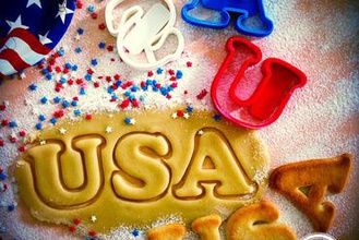 usa cookie cutter 2 4th july special edition your home kitchen tool baking oogime gift dining party diy 3d print model - Mito3D