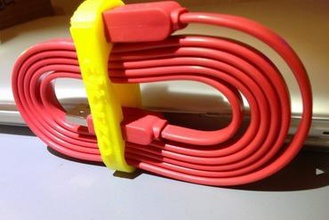 usb b male cable clipper maker diy 3d print model - Mito3D