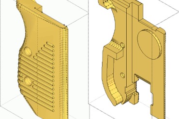 uzi apretones 3D print model - Mito3D