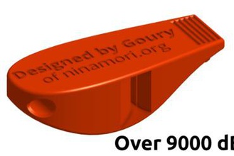 v30 v29 remix source-Dateien gadget whistle laut Notfall 3d print model - Mito3D