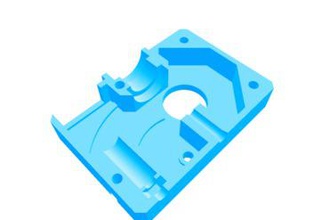 v80 one two-up extruder lever adjustable tension e3d support 3d printer parts enhancements 3d print model - Mito3D