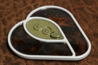 valentines heart box mixed materials experimentation jewelry jewellery 3d print model - Mito3D