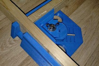 variable esquina de la abrazadera fabricante bricolaje carpintería 3d print model - Mito3D