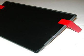 variable sony xperia z2 tablet-Halterung gadget 3d print model - Mito3D