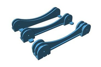 variable spool stehen 3d-Drucker-Teile-Verbesserungen spool-Halter 3d print model - Mito3D