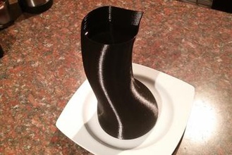 vase - peak your home 3d print model - Mito3D