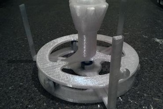 vash vertikale Achse spool-Halter 3d-Drucker-Teile-Verbesserungen filament spool holder spoolholder 3d print model - Mito3D