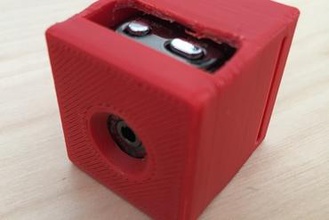velcro monte sq8 mini macchina fotografica gadget il corpo cam la fotocamera zaino 3d print model - Mito3D