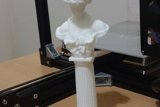 Venus pilar Arte estatua estatuilla 3d print model - Mito3D